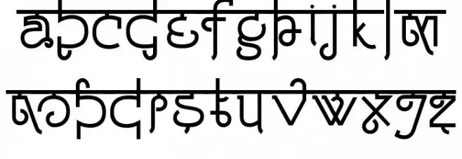 Padmashri Font UPPERCASE