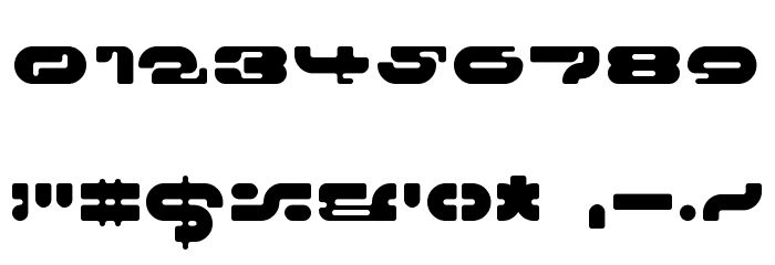 Padomela LDR Regular Font OTHER CHARS
