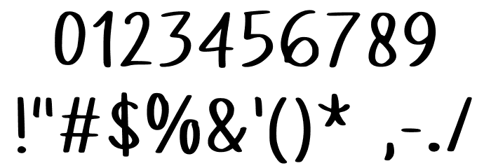 Padreman Regular Font OTHER CHARS