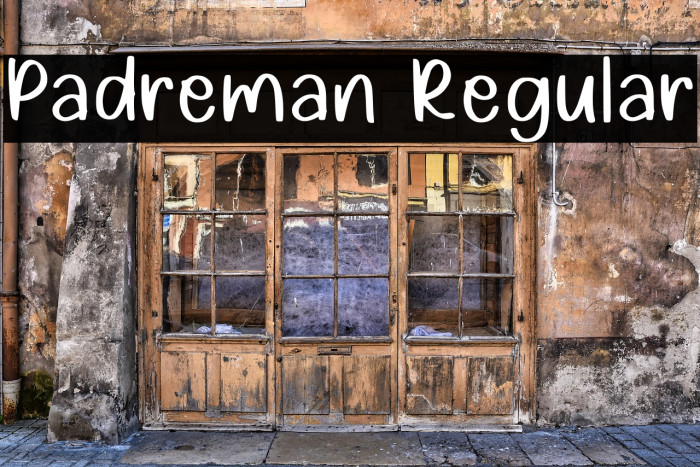 Padreman Regular Example 1