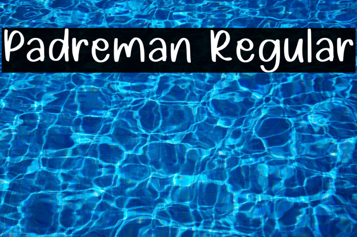 Padreman Regular Example 3