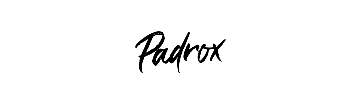 Padrox  नि: शुल्क फ़ॉन्ट्स डाउनलोड