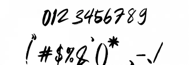 Padrox Font OTHER CHARS