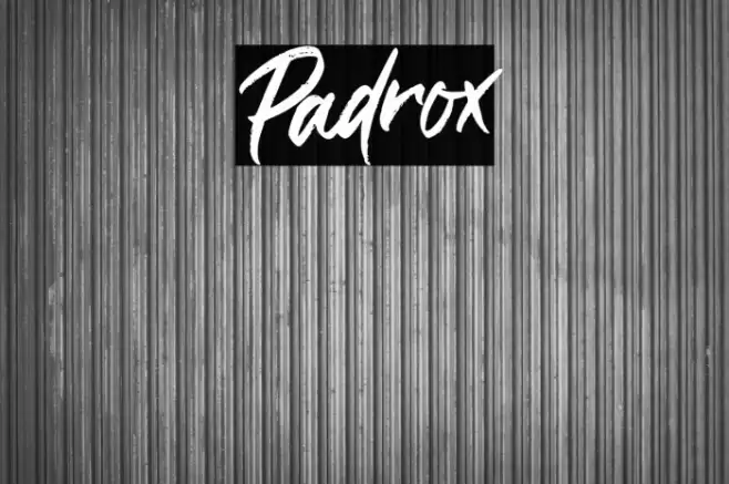 Padrox Font examples