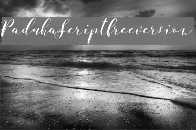 PadukaScriptfreeversion Font examples