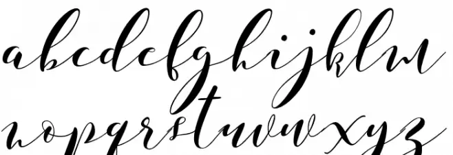 PadukaScriptfreeversion Font LOWERCASE