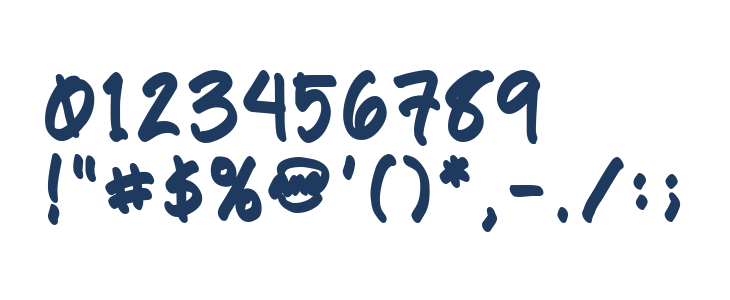 Paete Round Bold Other Characters