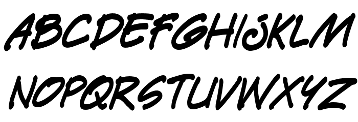 Paete Round BoldItalic Font LOWERCASE
