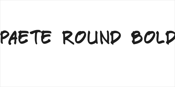 Paete Round Bold Logo