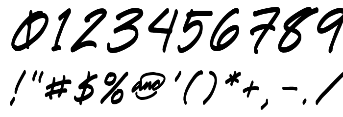 Paete Round Italic Font OTHER CHARS