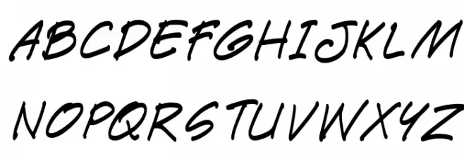 Paete Round Italic خط أحرف كبيرة