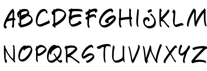 Paete Round Font LOWERCASE