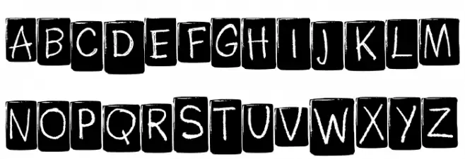 Paf Header Regular Font Litere mari
