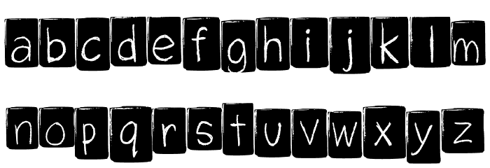 Paf Header Regular Font LOWERCASE