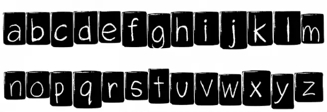 Paf Header Regular Schriftart Kleinbuchstaben