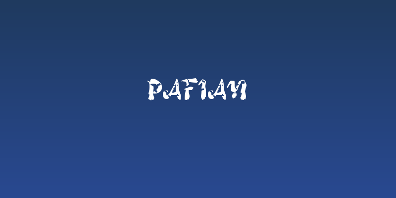 Pafian Social Header