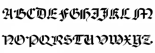 Paganini SemiBold 字体 大写