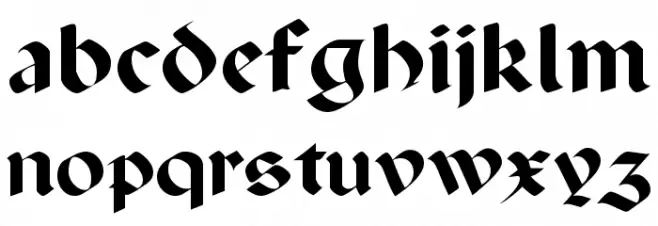 Paganini SemiBold 字体 小写