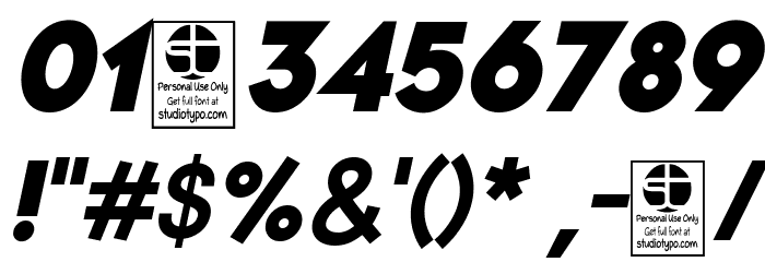 Pages Grotesque Black Demo Italic Font OTHER CHARS
