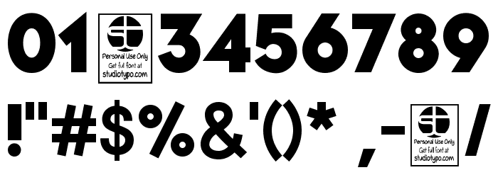 Pages Grotesque Black Demo Font OTHER CHARS