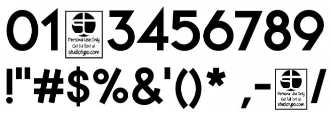 Pages Grotesque Demo Bold Font OTHER CHARS