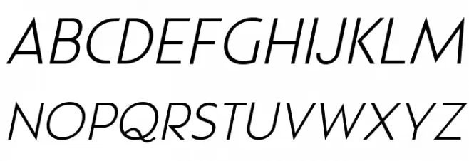Pages Grotesque Light Demo Italic फ़ॉन्ट अपरकेस