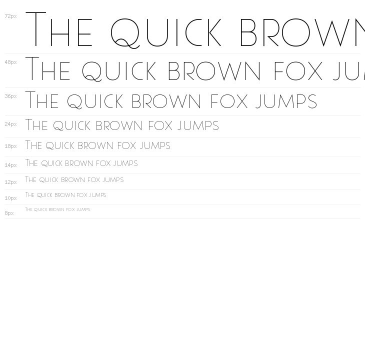 Pages Grotesque Thin Demo Waterfall