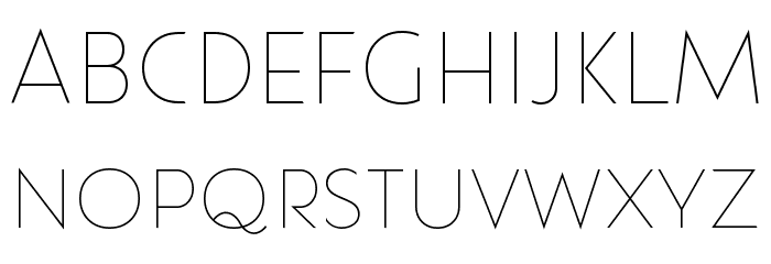 Pages Grotesque Thin Demo Font LOWERCASE