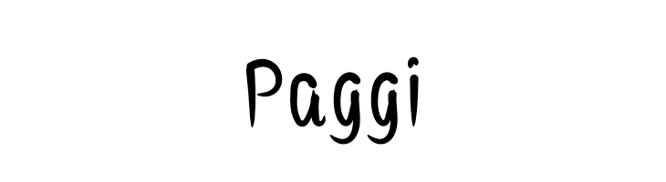 Paggi  Descarca Fonturi Gratis