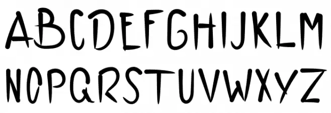 Paggi फ़ॉन्ट अपरकेस