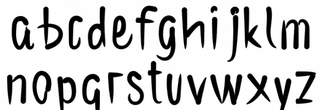 Paggi फ़ॉन्ट लोअरकेस