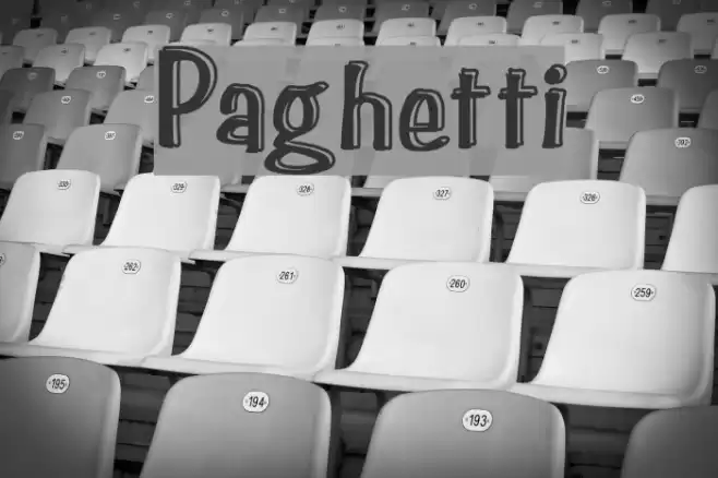 Paghetti Font examples
