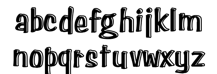 Paghetti Font LOWERCASE