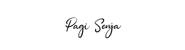 Pagi Senja  لخطوط تنزيل