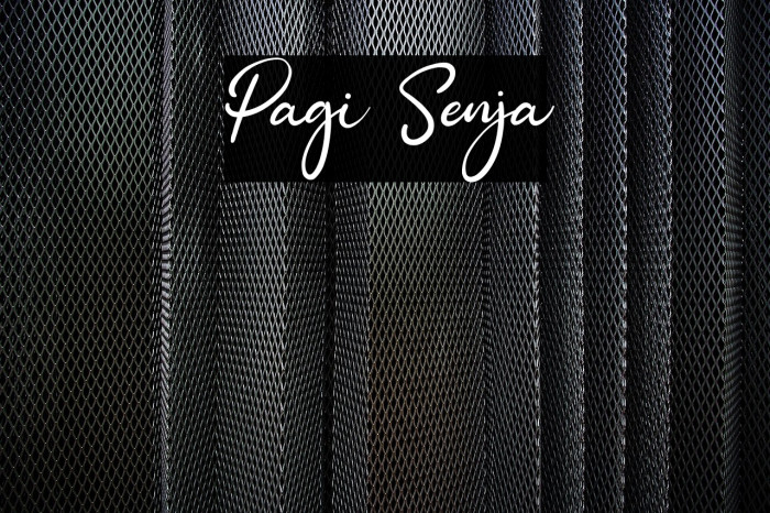 Pagi Senja Example 1