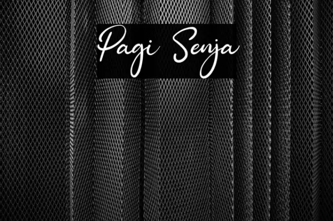 Pagi Senja Font examples