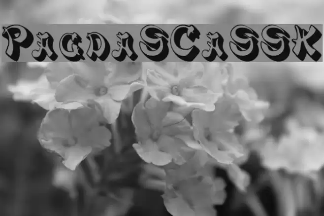 PagodaSCapsSSK خط examples