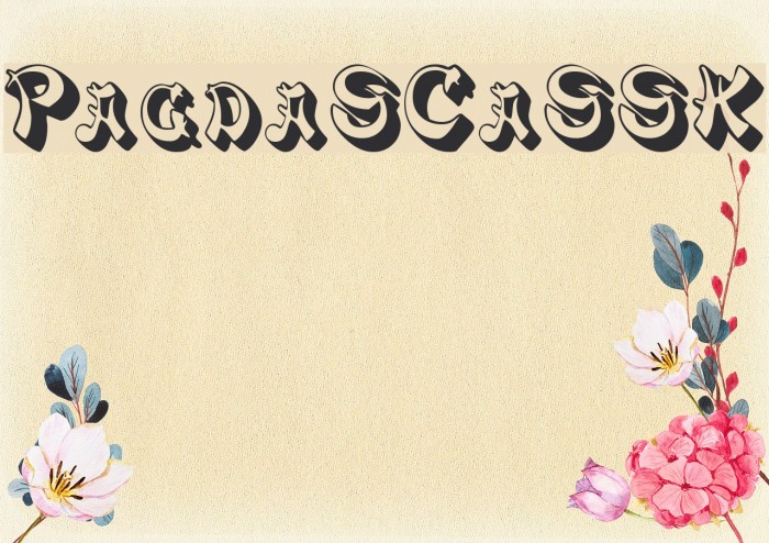 PagodaSCapsSSK Font examples