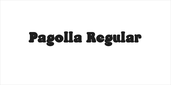 Pagolla Regular Logo