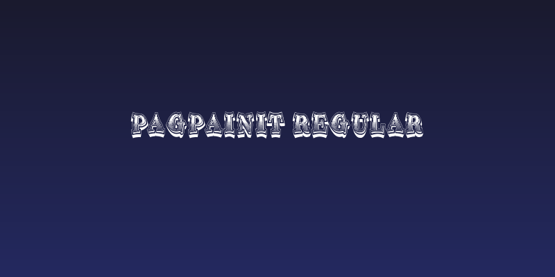 Pagpainit Regular Social Header