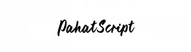 Pahat Script  フリーフォントのダウンロード