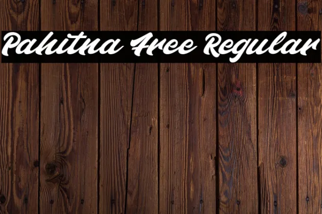 Pahitna Free Regular Example 2