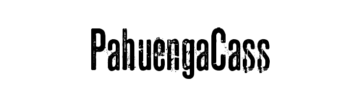 PahuengaCass Font
