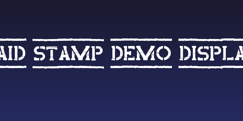 Paid Stamp Demo Display Social Header