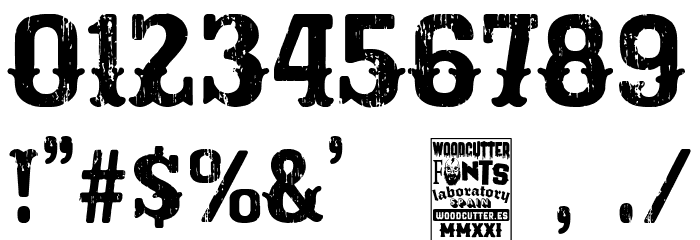 Pain Circus Font OTHER CHARS
