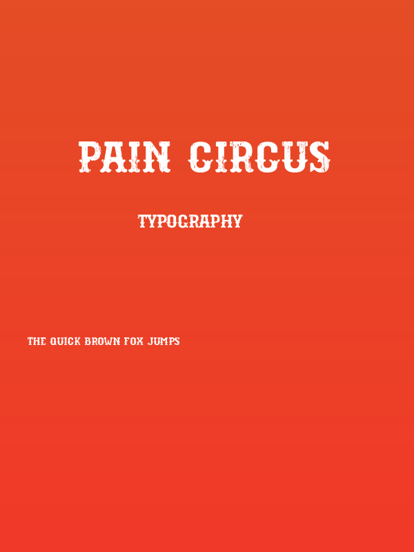 Pain Circus Poster