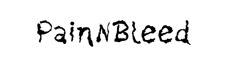 Painnbleed Font - Ffonts.net