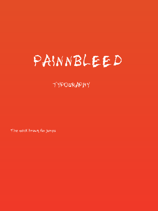 PainNBleed Poster