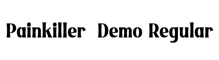 Painkiller - Demo Regular  لخطوط تنزيل