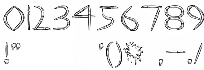 Paint Boy Font OTHER CHARS